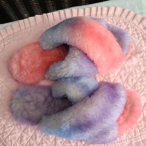 Emu Australia Mayberry Tri 1 Rainbow Slipper